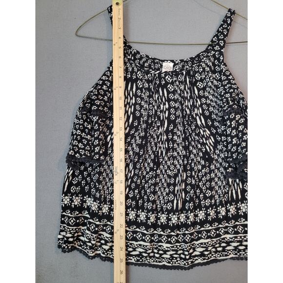 Bila Boho Cold Shoulder Blouse – Size M – Flowy Flared Sleeves – Festival Top - Picture 7 of 9